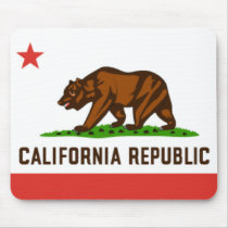 California state flag Mousepad