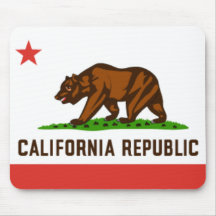California state flag Mousepad