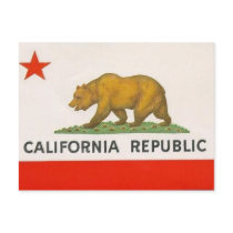 California State Flag postcards by clarachandler California State Flag postcards