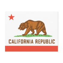 California State Flag Postcards