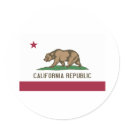 California State Flag stickers