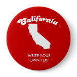 CALIFORNIA STATE MOTTO T-SHIRT T-shirt buttons