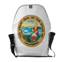 California State Seal Commuter Bag