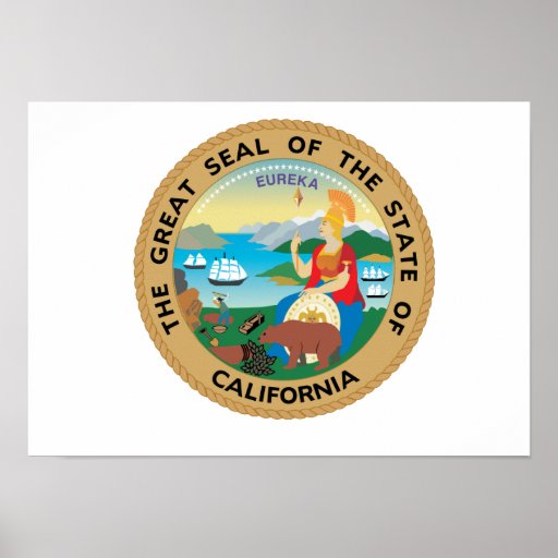 California State Seal Posters, California State Seal Prints, Art Prints ...