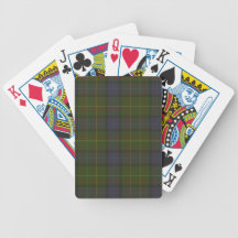 California State tartan Bicycle Card Decks