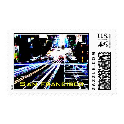 California Street San Francisco Stamps by jtoddcrosby