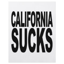 California Sucks flyers by MyShirtSucks California Sucks flyers
