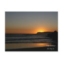 California Sunset postcards