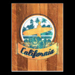 California surfboard postcards