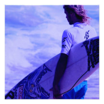 California Surfer Invitations