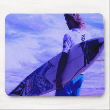 California Surfer Mouse Pad