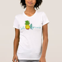 California Surfer Pineapple t-shirts