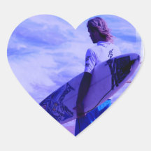 California Surfer Sticker