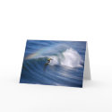 California Surfer with Rainbow card