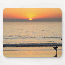 California Surfer with the Sunset Mousepads