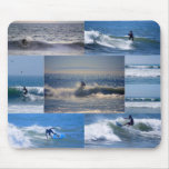 California Surfers Collage Mousepad