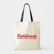 california the greatest country in the world bag