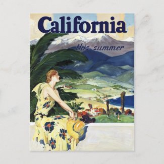 California This Summer postcard