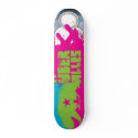 California Uber Alles neon template skateboards