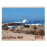 California USA 2012 Calendar