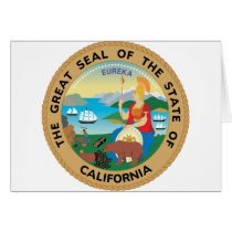 California, USA Card