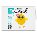 California USA Chick cards