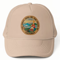 California, USA Mesh Hat