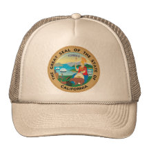 California, USA Mesh Hat