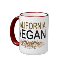 California Vegan mug