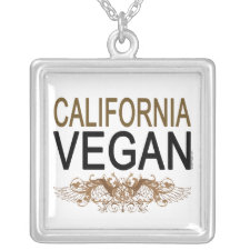 California Vegan necklace