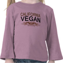 California Vegan Tee Shirts