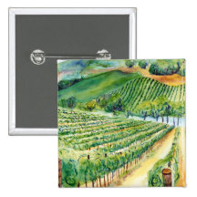 California Vineyard Button
