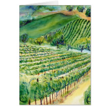 California Vineyard Card