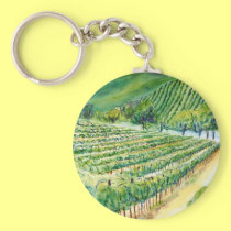 California Vineyard Keychain keychains
