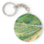 California Vineyard Keychain