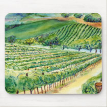 California Vineyard Mousepad mousepads