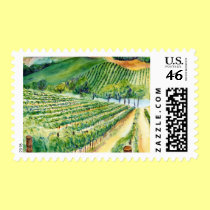California Vineyard Postage stamps