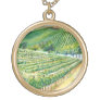 California Vineyard Silver Necklace