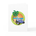 California Volks Dune Buggy with Palms Cards