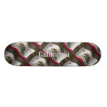 California Waving Flag Skate Board Deck