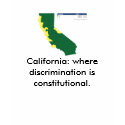 California: where discriminatio... t-shirts