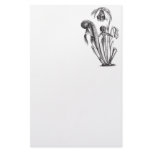 California Wildflower Cobra Plant Stationery Paper