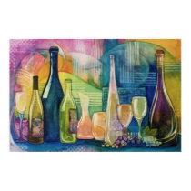 California Wines Poster posters by LaureFCarlisle California Wines Poster posters