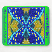 Californian Blue Dorid Mouse Pads