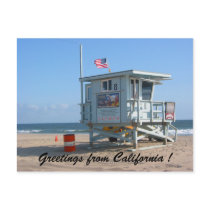californian greetings post card