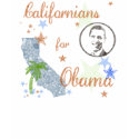 Californians for Obama Long Sleeve Womens Shirt by SideSplitters Californians for Obama Long Sleeve Womens Shirt