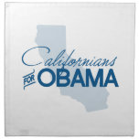 Californians for Obama.png Cloth Napkin