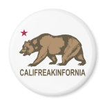 Califreakinfornia Magnets