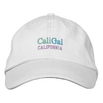 CaliGal cap Embroidered Hats