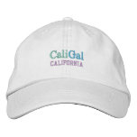 CaliGal cap Embroidered Hats